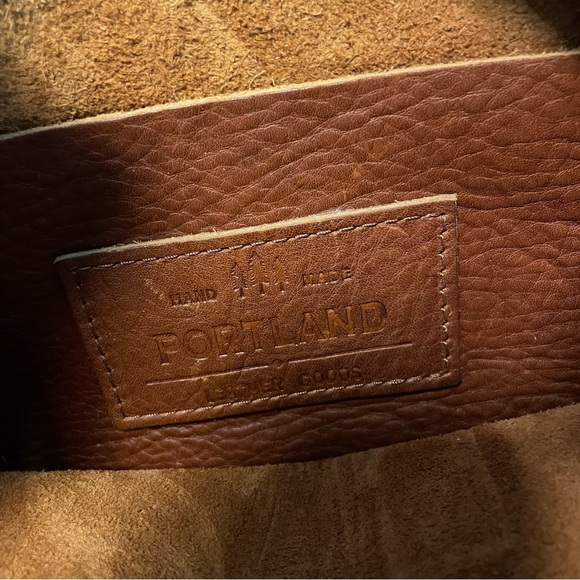 Portland Handmade Leather Goods Bucket Bag NWOT - Picture 10 of 10